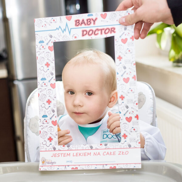 Baby Doctor - Śliniak z rękawami - obrazek 7