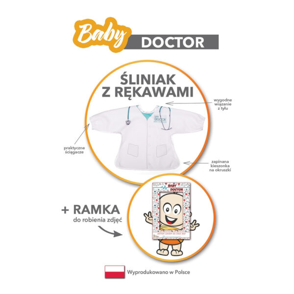 Baby Doctor - Śliniak z rękawami - obrazek 11