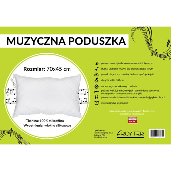 Muzyczna Poduszka - Duża - obrazek 4