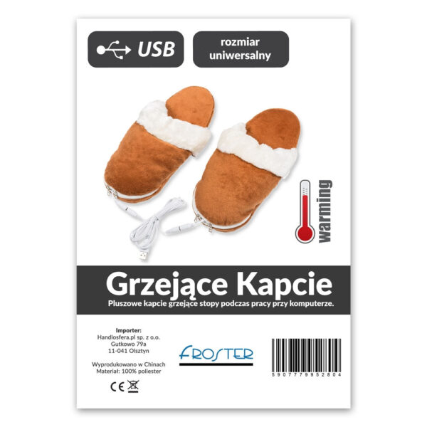 Grzejące Kapcie na USB - obrazek 3