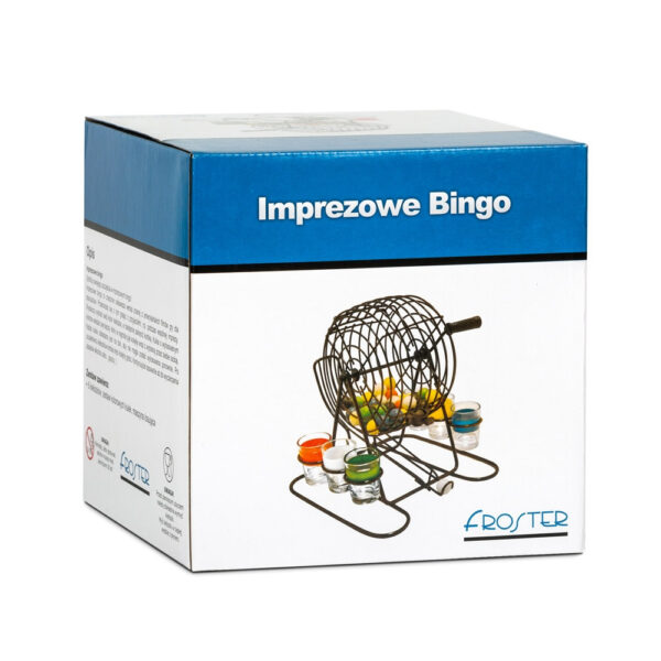 Imprezowe bingo z kieliszkami gra impreza domówka - obrazek 2