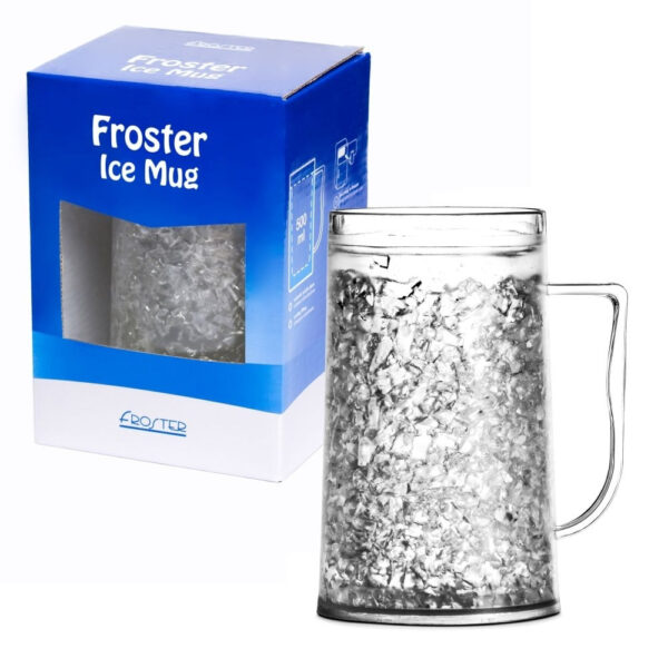 Lodowy Kufel FROSTER 500ml Żel do piwa na grilla - obrazek 8