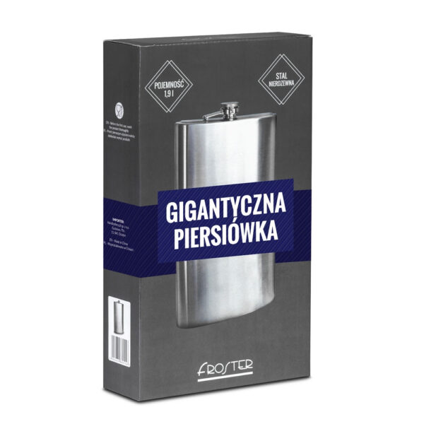 Gigantyczna Piersiówka Thirst Aid mężczyzny faceta - obrazek 5
