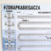 Zdrapka Biegacza prezent PLAKAT mapa maraton - obrazek 13