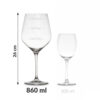 Etui na wino z kieliszkami diVinto Who cares Diamond - obrazek 7