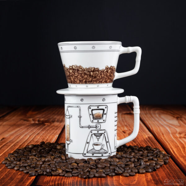 Coffeemageddon - Dripper i kubek - obrazek 4