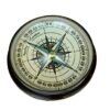 Kompas soczewkowy - błękitna róża wiatrów - COM-0355, 8x8x4 cm; 0,25kg