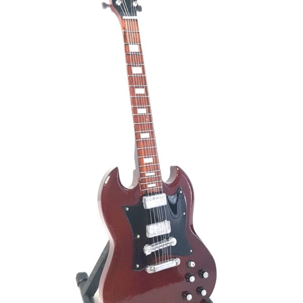 Mini gitara w stylu AC/DC Angus Young MGT-0567