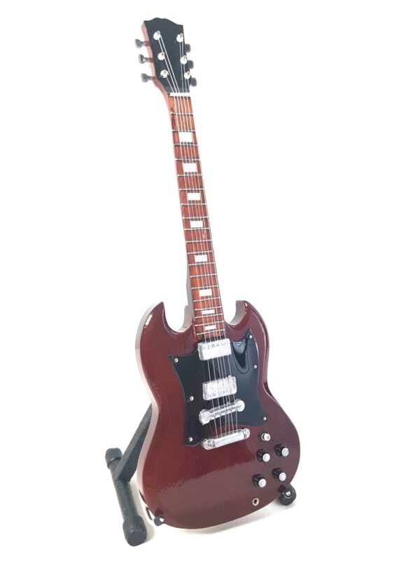 Mini gitara w stylu AC/DC Angus Young MGT-0567