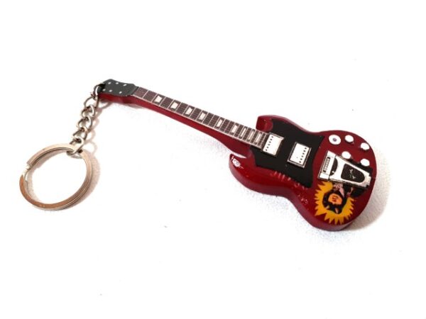 Brelok gitara w stylu AC/DC - Angus Young – Tribute - EGK-0597