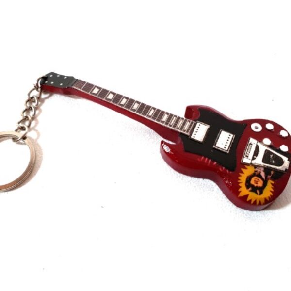 Brelok gitara w stylu AC/DC - Angus Young – Tribute - EGK-0597