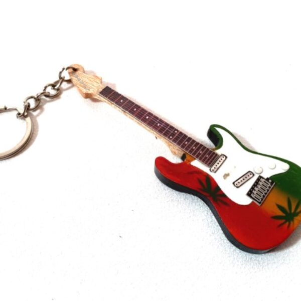 Breloczek gitara w stylu Bob Marley EGK-0641