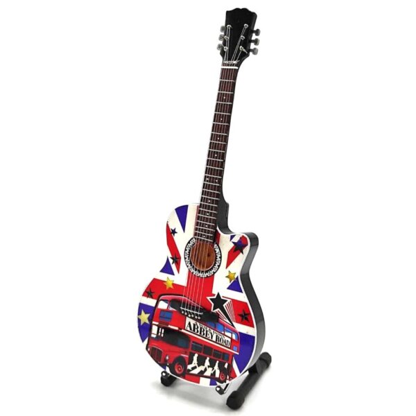 Mini gitara w stylu The Beatles - Abbey Road - MGT-5159