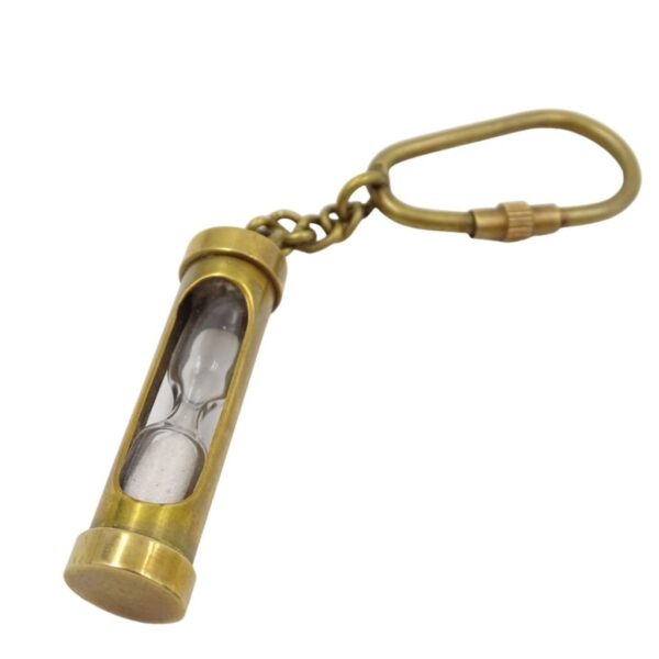 Brelok mosiężny Klepsydra – Key-0091