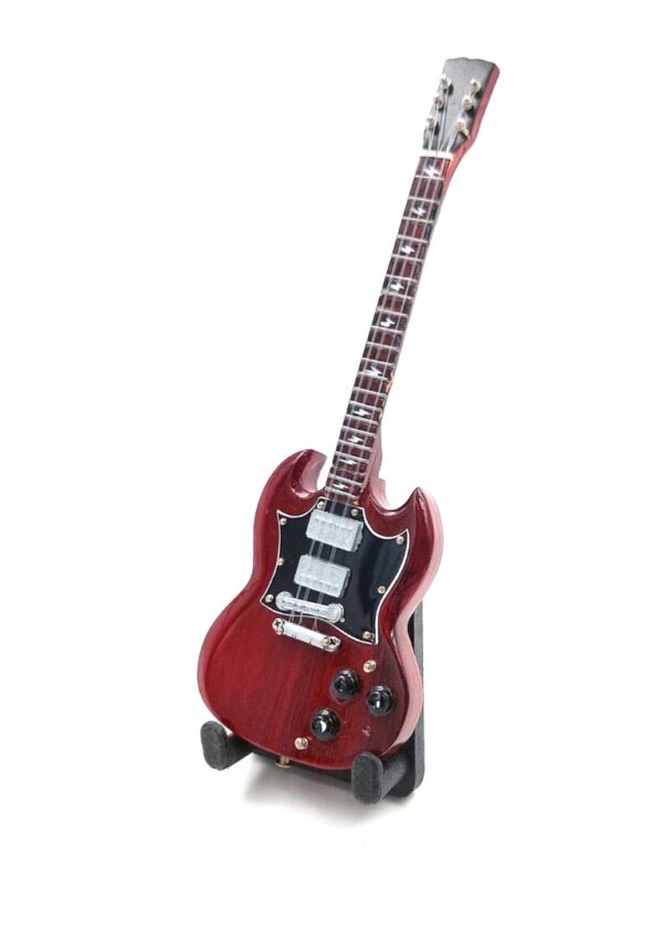 Mini gitara 15cm - BMG-008 w stylu Angus Young