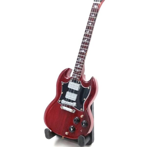 Mini gitara 15cm - BMG-008 w stylu Angus Young