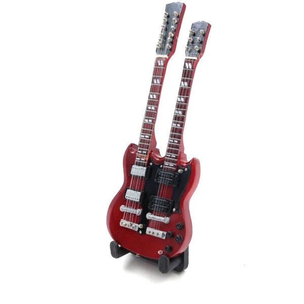 Mini gitara 15cm - BMG-020 w stylu Jimmy Page