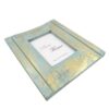 Drewniana ramka na zdjęcia złoto-mięta - 30898 - format zdjęcia 15x10cm - obrazek 7