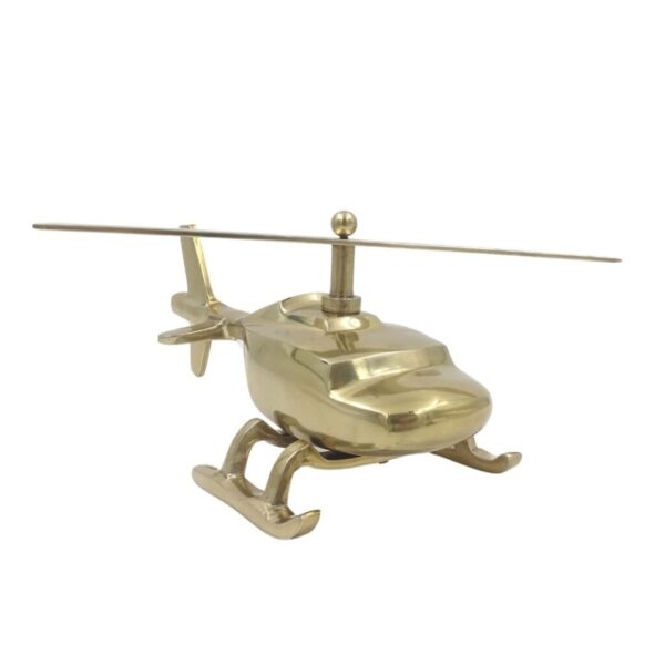 Metalowy model helikoptera - prezent dla fana lotnictwa – N-2962 - obrazek 5