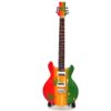 Mini gitara w stylu Bob Marley Tribute Ganja MGT-0468 - obrazek 6