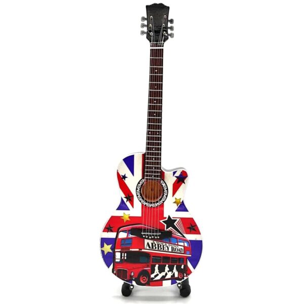 Mini gitara w stylu The Beatles - Abbey Road - MGT-5159 - obrazek 5