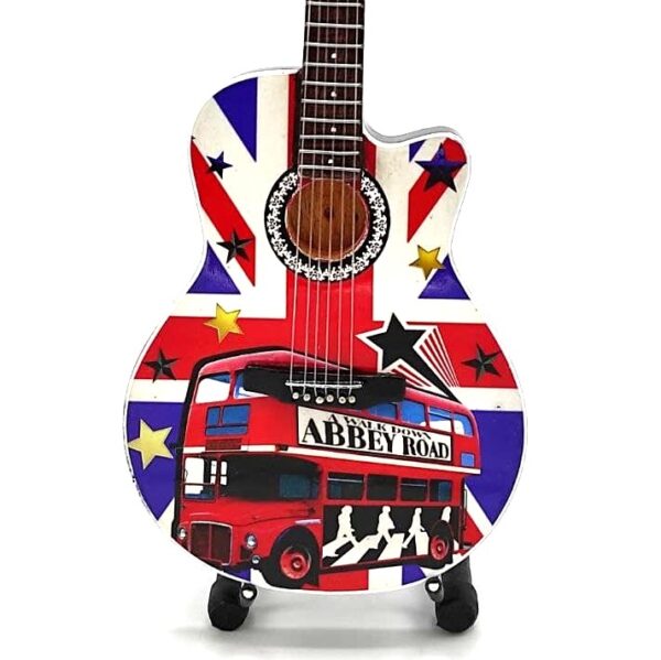 Mini gitara w stylu The Beatles - Abbey Road - MGT-5159 - obrazek 6