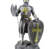 Rycerz - krzyżowiec - Figurka dekoracyjna - Wysokość 18cm - MC-23079 - obrazek 3