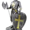Rycerz - krzyżowiec - Figurka dekoracyjna - Wysokość 18cm - MC-23079 - obrazek 4