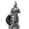 Rycerz - krzyżowiec - Figurka dekoracyjna - Wysokość 18cm - MC-23079 - obrazek 9