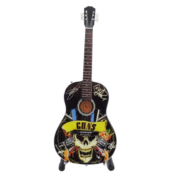 Mini gitara w stylu Guns N' Roses Tribute MGT-3124 - obrazek 3