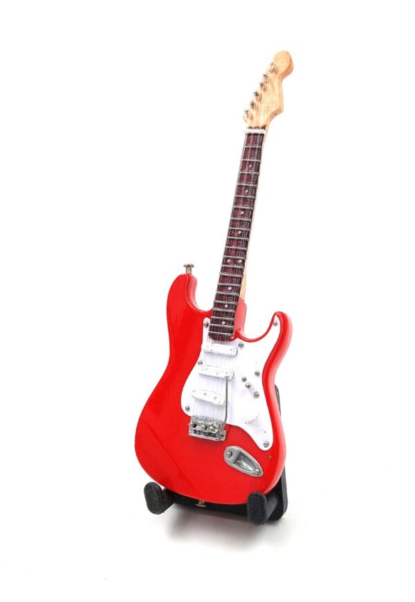 Mini gitara 15cm - BMG-009 w stylu Mark Knopfler - obrazek 3