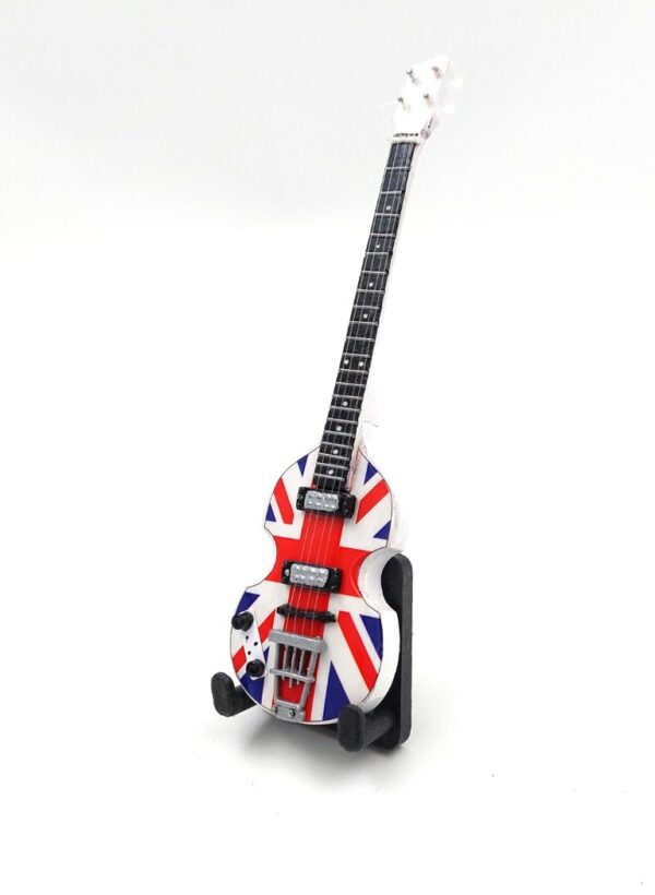 Mini gitara 15cm - BMG-028 w stylu Paul McCartney - obrazek 3