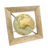 Globus dekoracyjny w drewnianej ramce GLB-40 - obrazek 3
