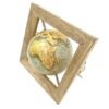Globus dekoracyjny w drewnianej ramce GLB-40 - obrazek 5