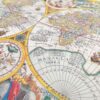 Stara Mapa Świata - Orbis Terrarum reprint - P. Plancius, 1594 r. M1594 - obrazek 3
